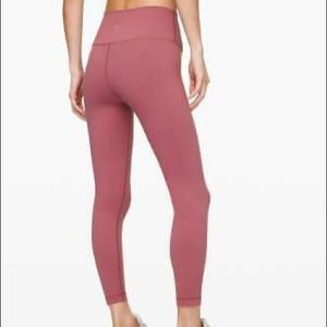 LULULEMON WUNDER UNDER TIGHTS 25